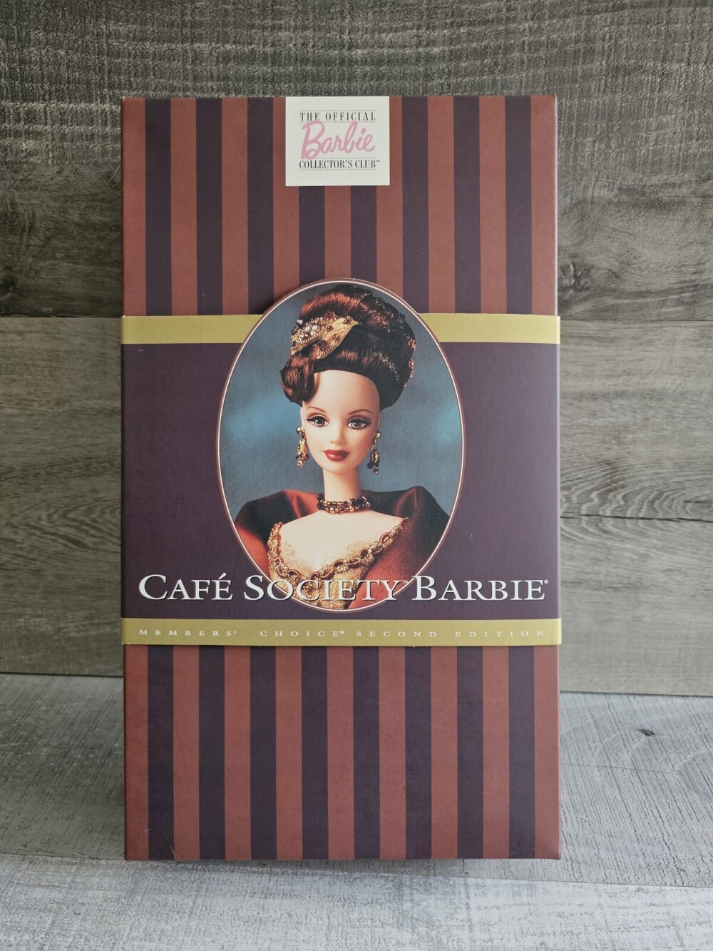 Cafe Society Barbie Members Choice 2nd Edition Collector's Club Doll #18892 NEW